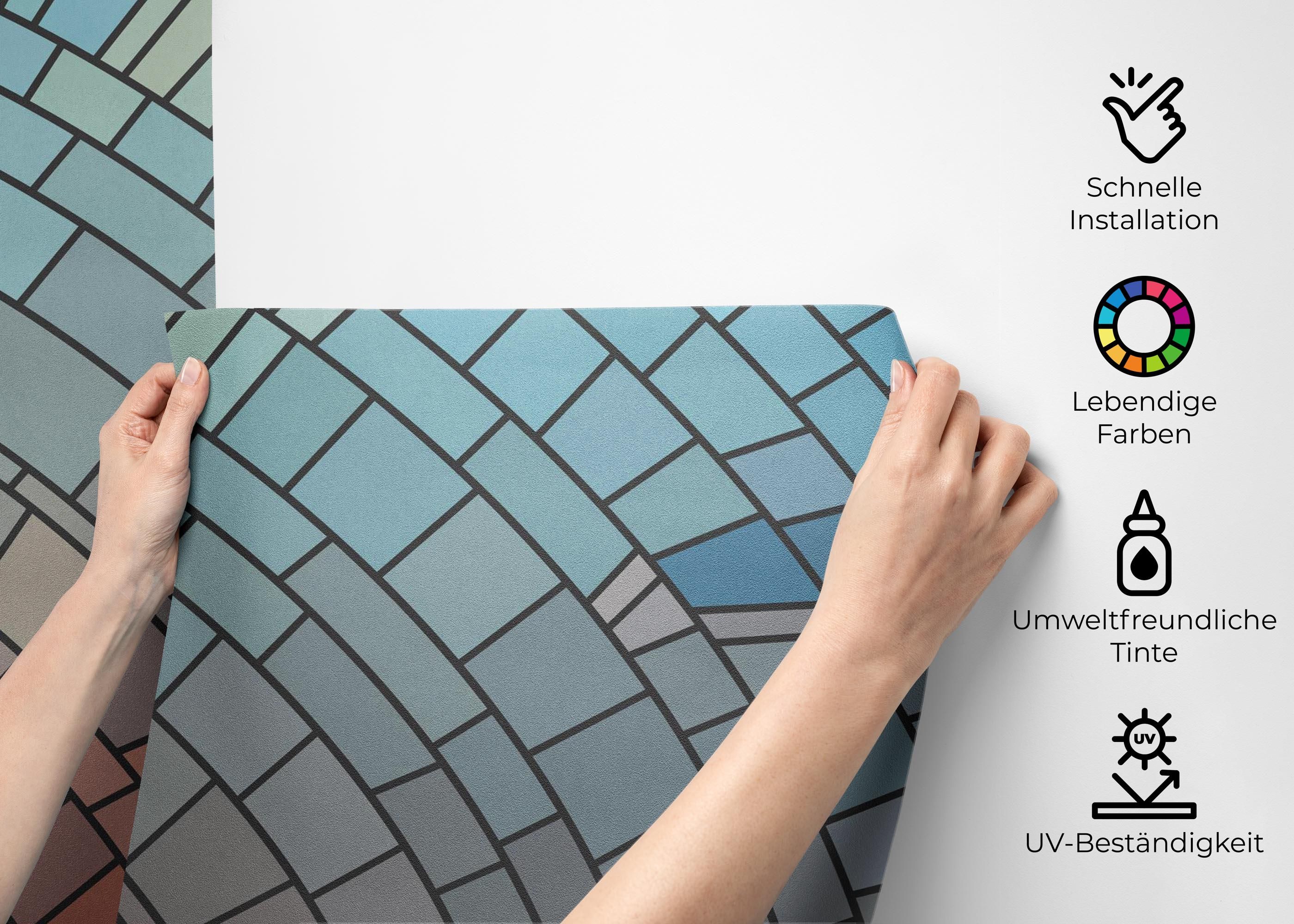 Circle Glass Sunset mockup 2