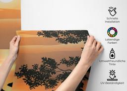 Sunset Cream River mockup 2