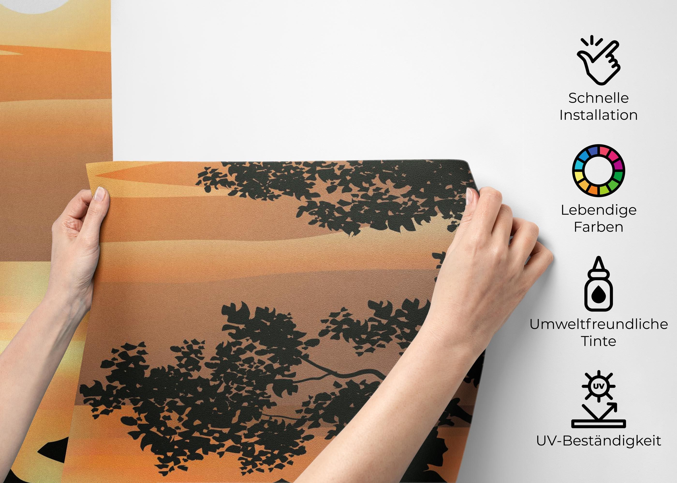 Sunset Cream River mockup 2