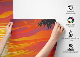 Sunset Orange Cloud mockup 2