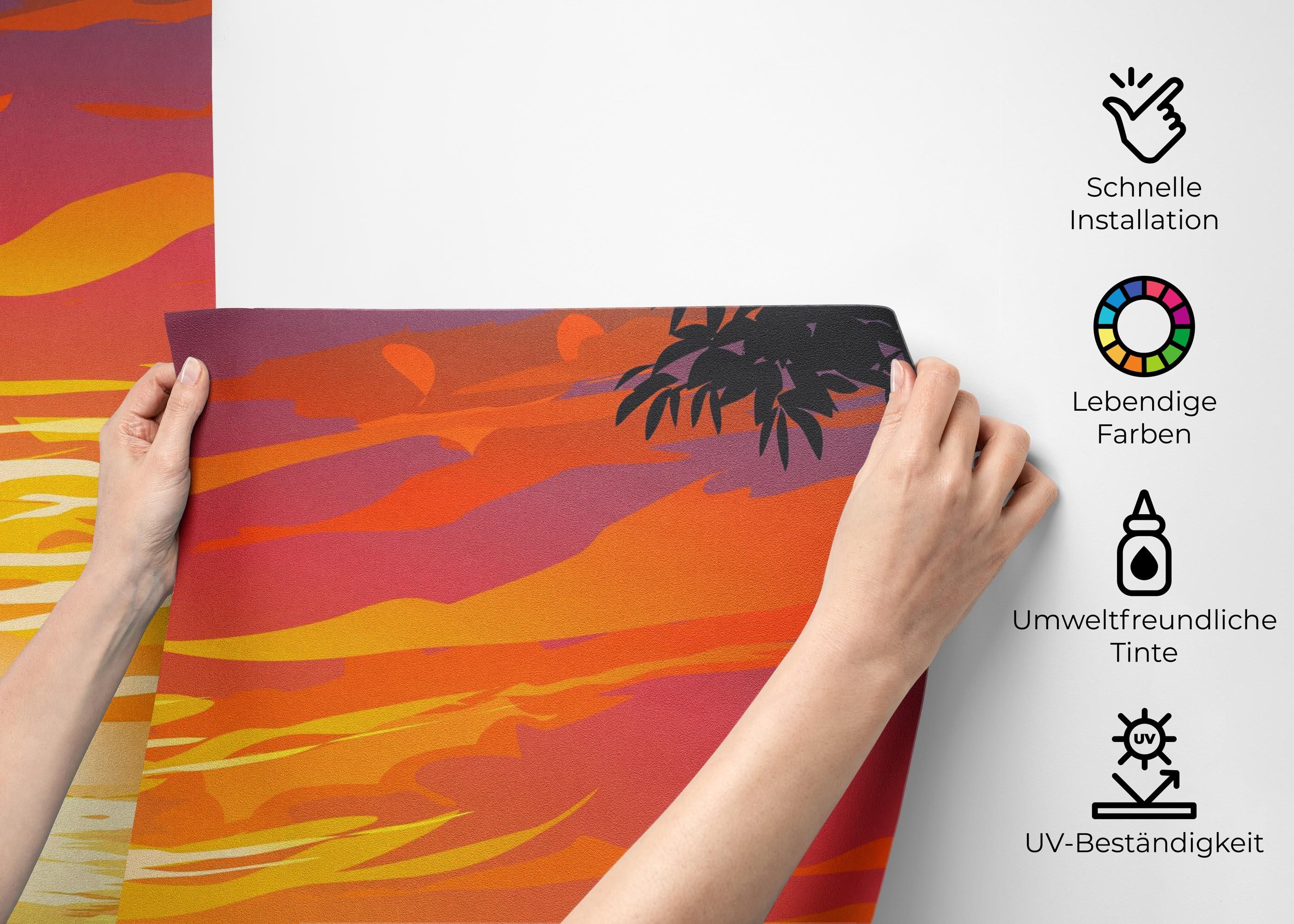 Sunset Orange Cloud mockup 2