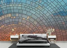 Circle Glass Sunset mockup 3