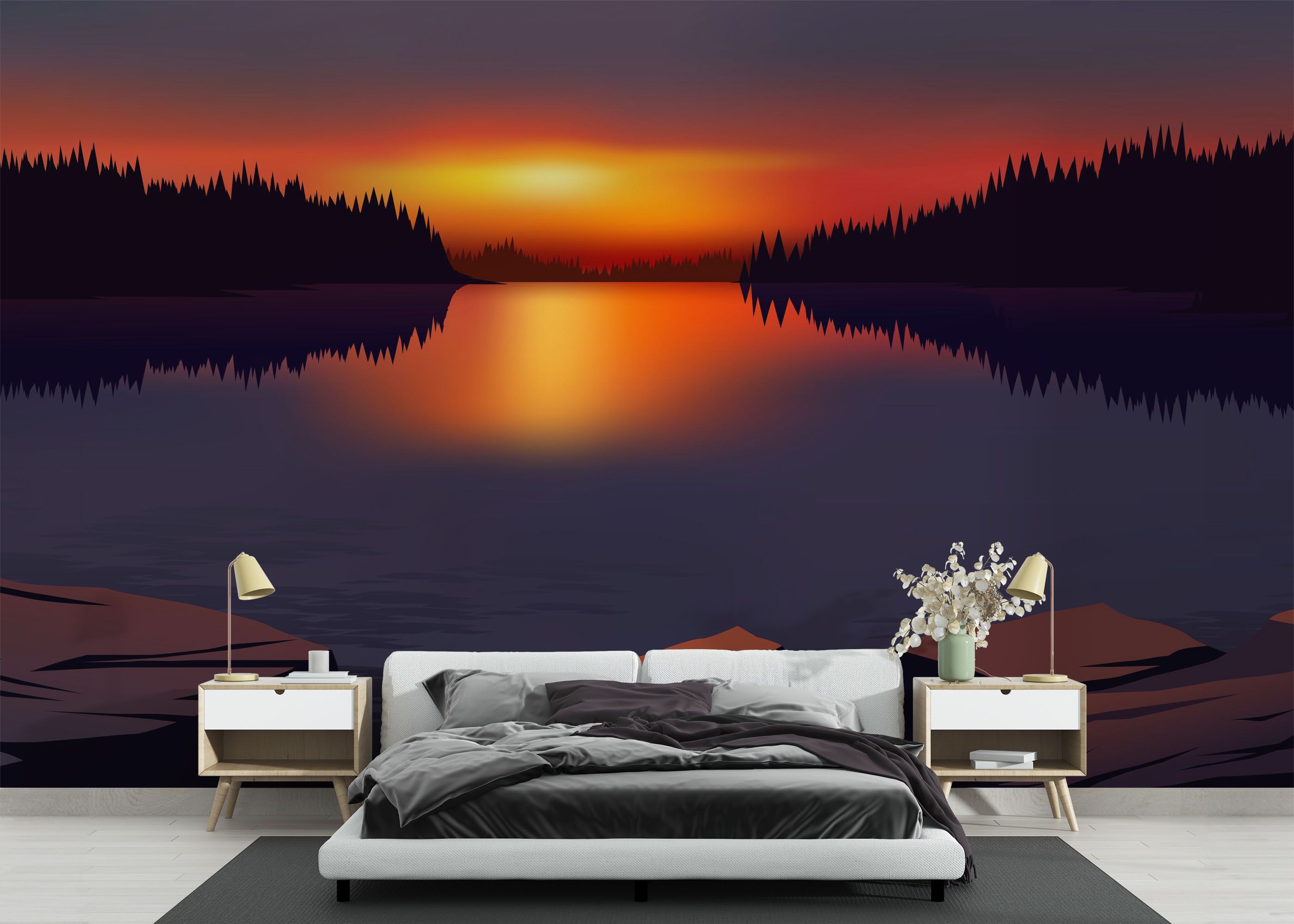 Small Sunset Art mockup 3