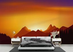 Sunset View Mountain mockup 3