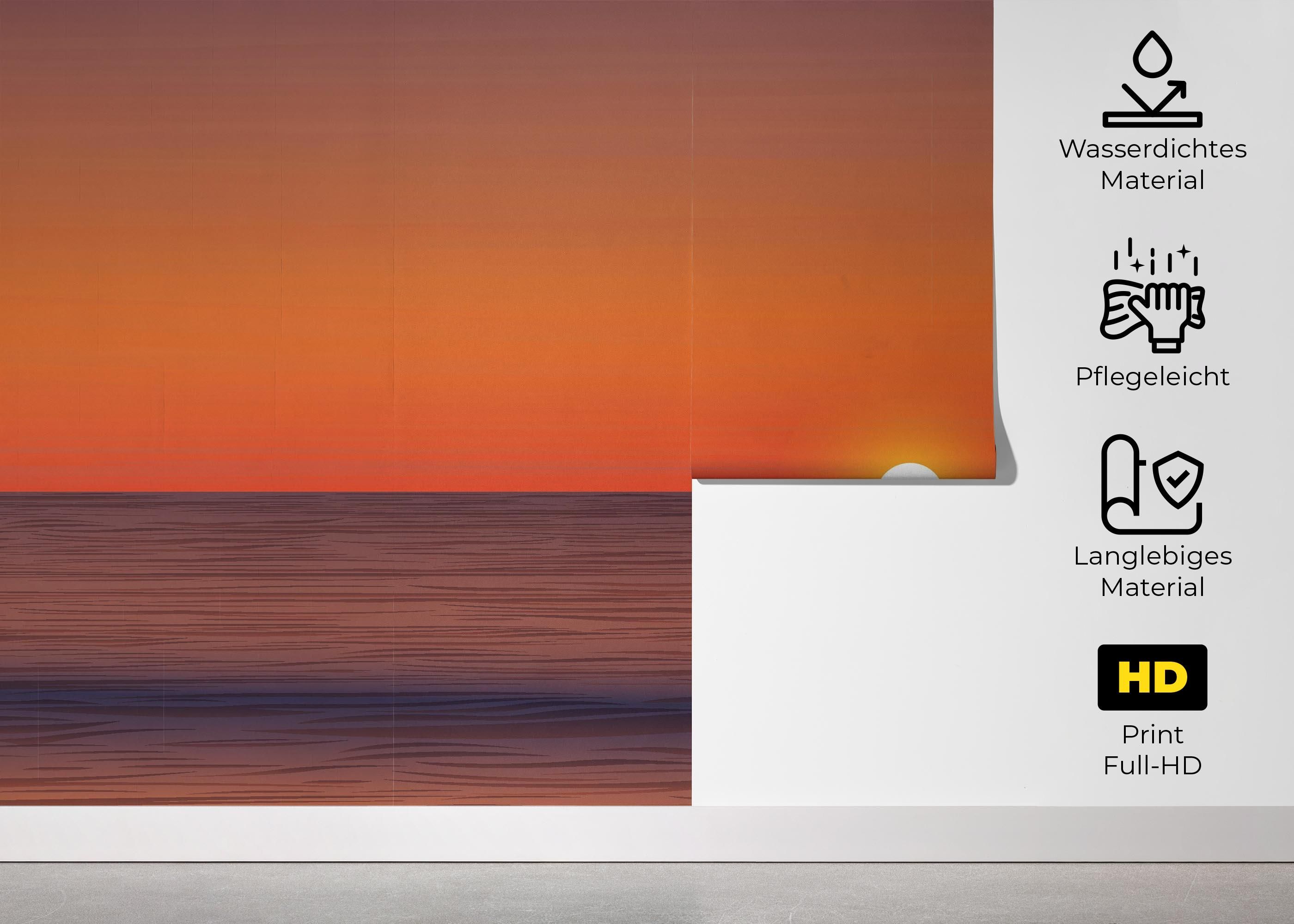 Sunset Green Boat mockup 5