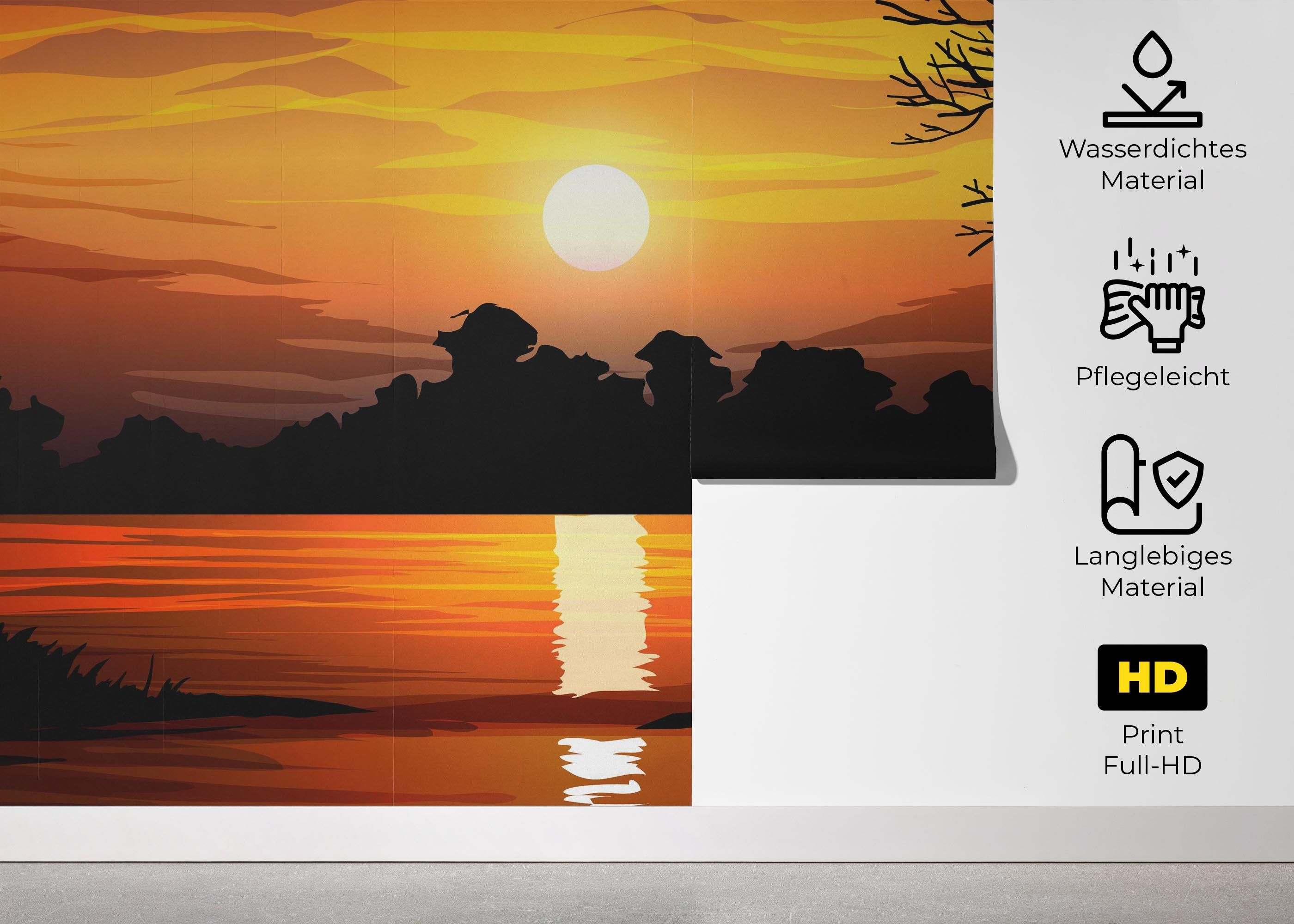 Sunset Land Bird mockup 5