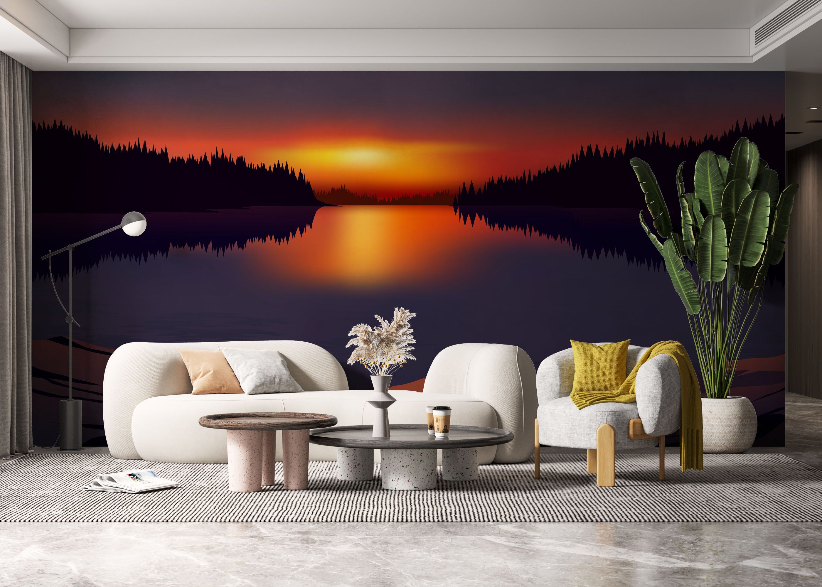 Small Sunset Art mockup 6