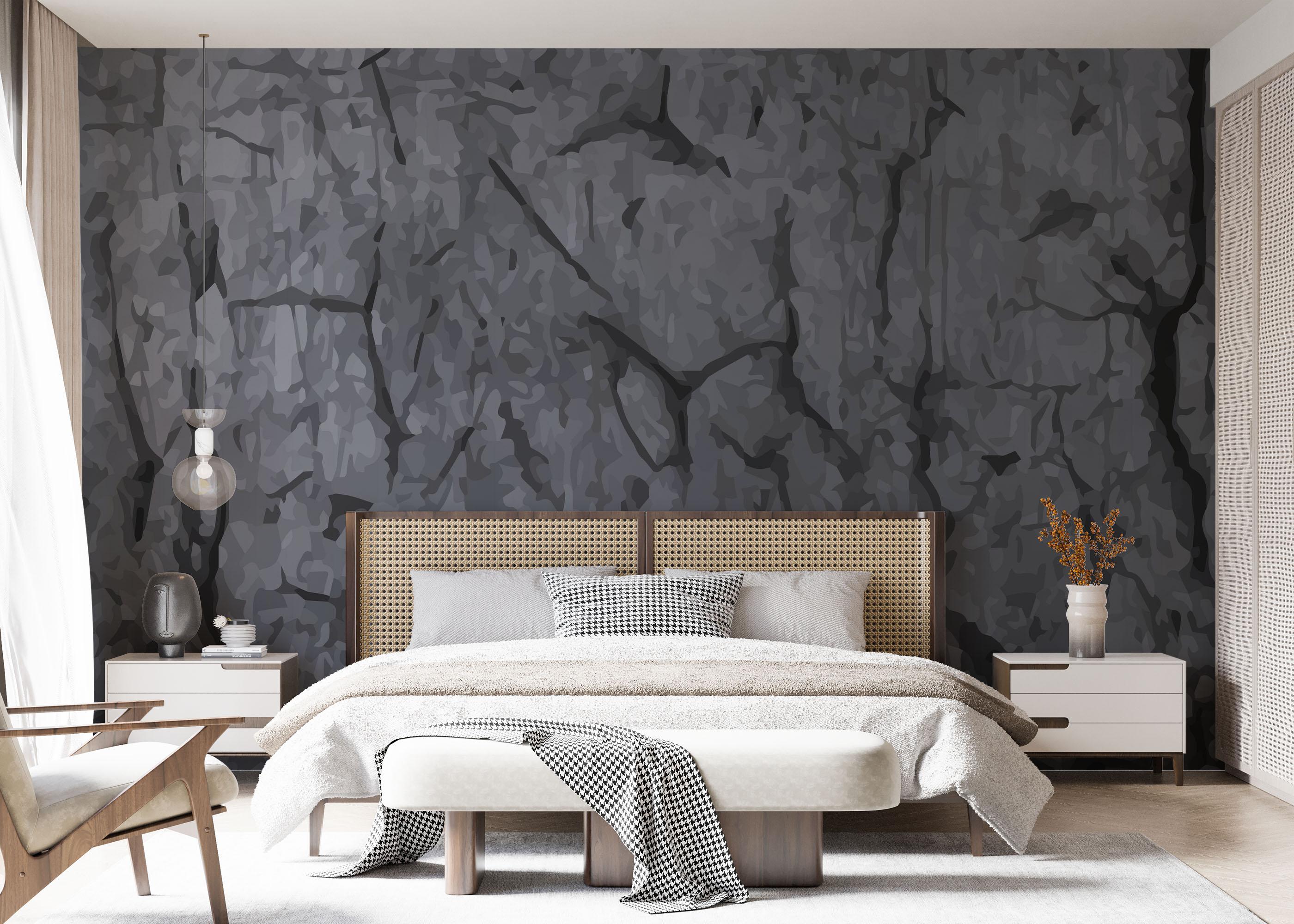 Fototapete Big Crack Concrete mockup 7