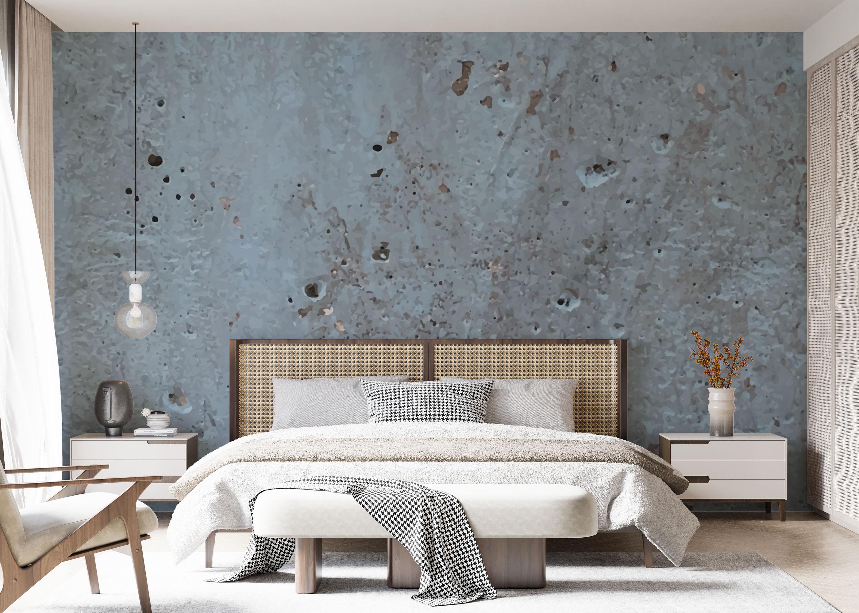 Fototapete Brown Crack Concrete mockup 7