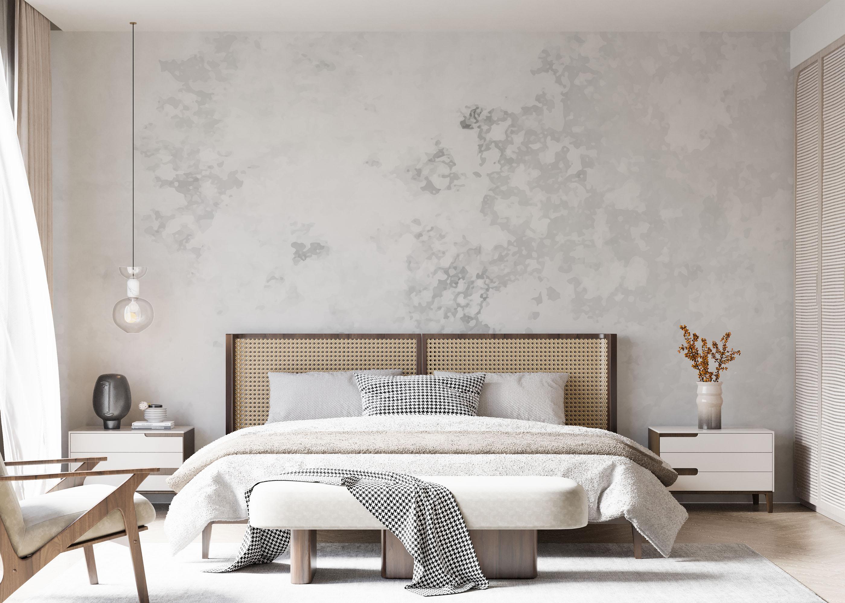 Fototapete Concrete Textured Wall mockup 7