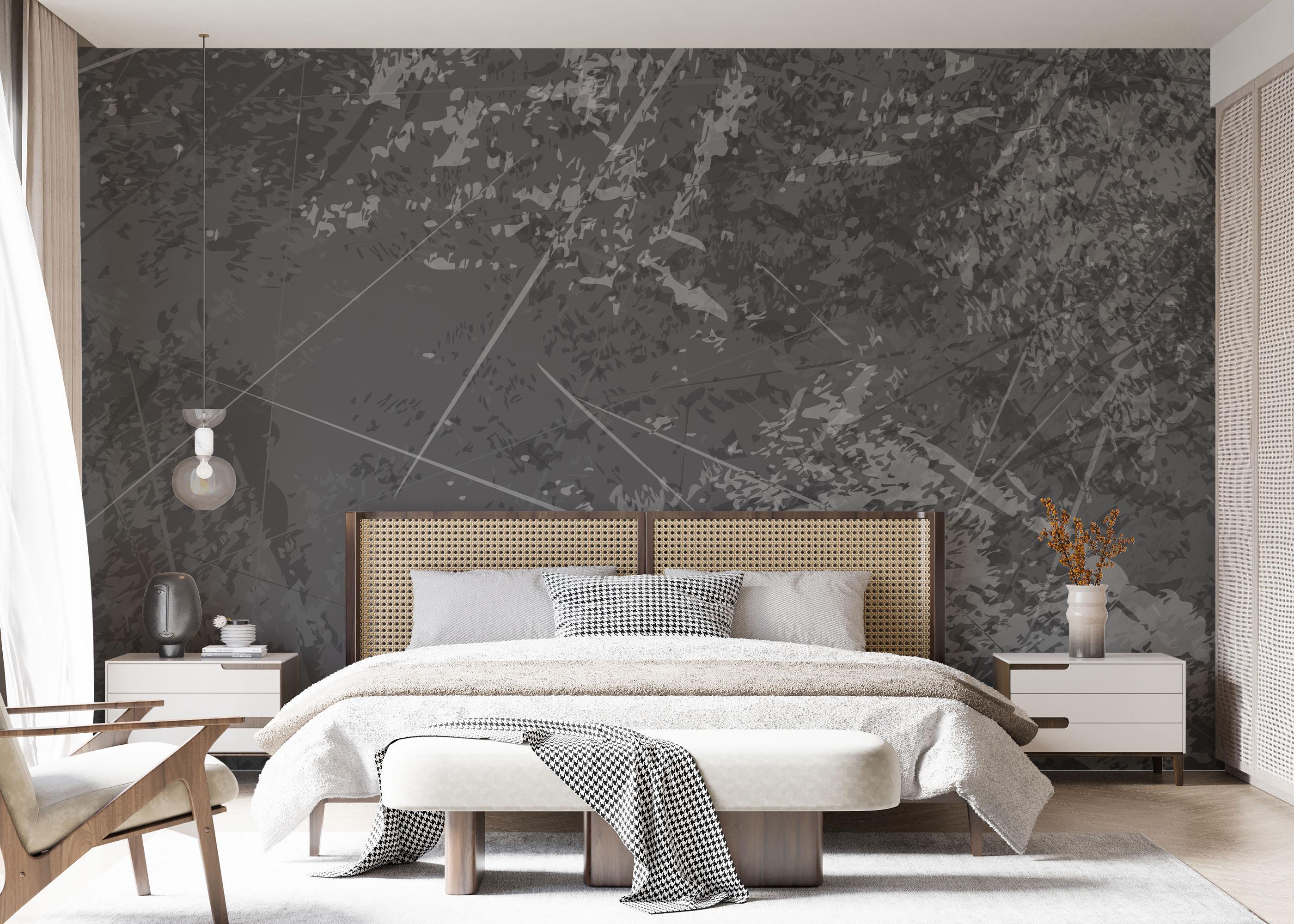 Fototapete Dark Texture Concrete mockup 7