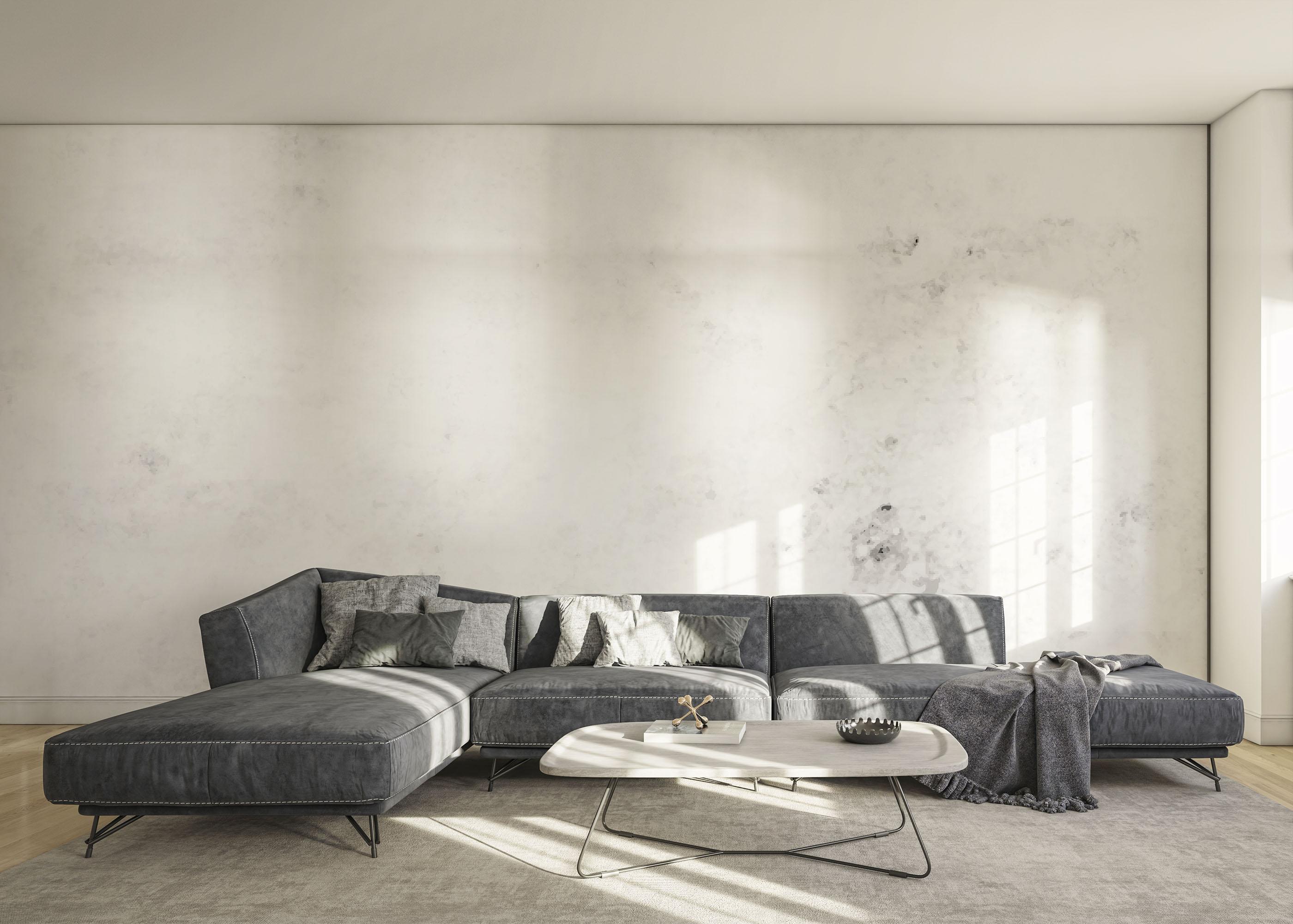 Fototapete Grey Art Concrete mockup 0