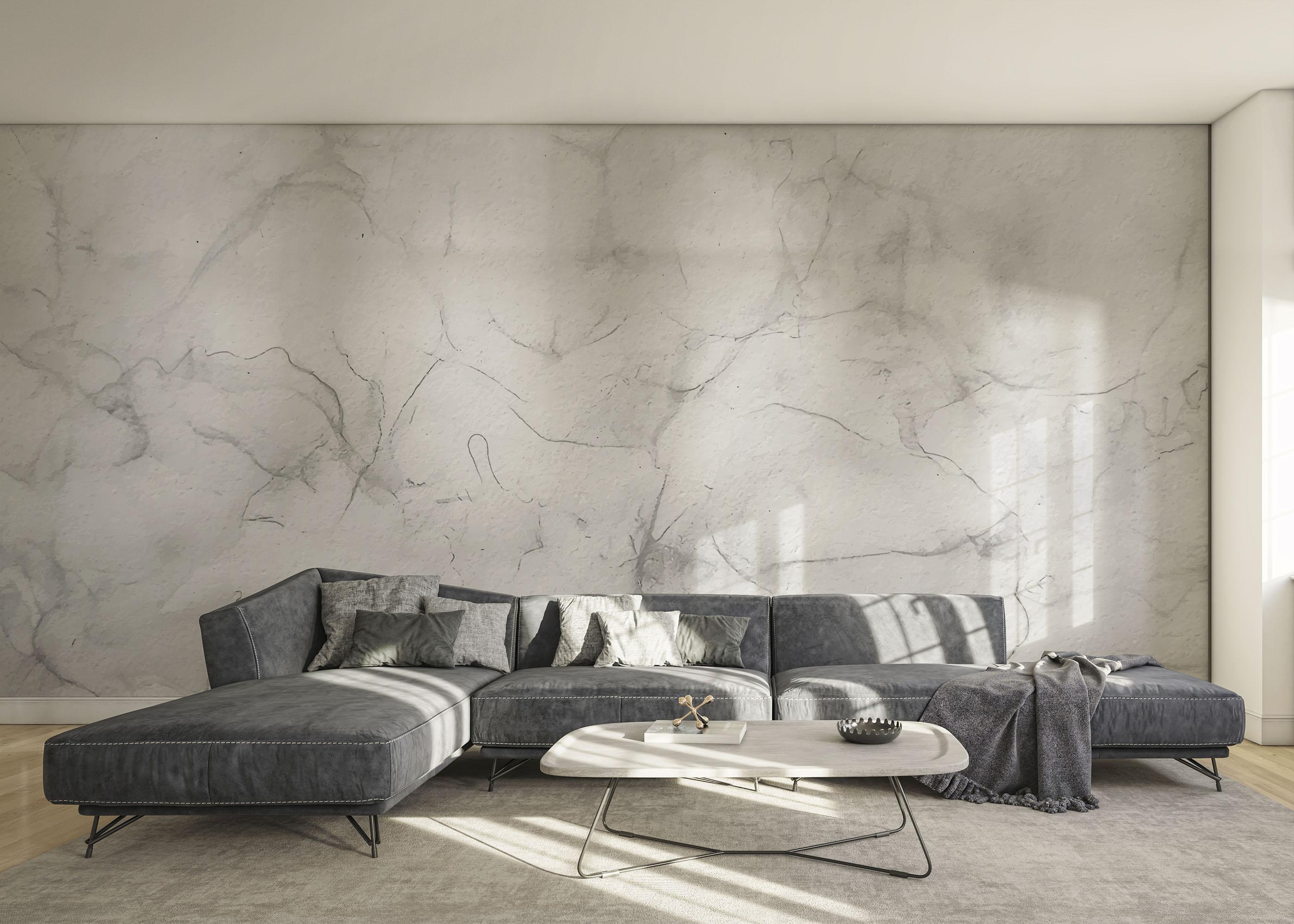 Fototapete Grey Ink Concrete mockup 0