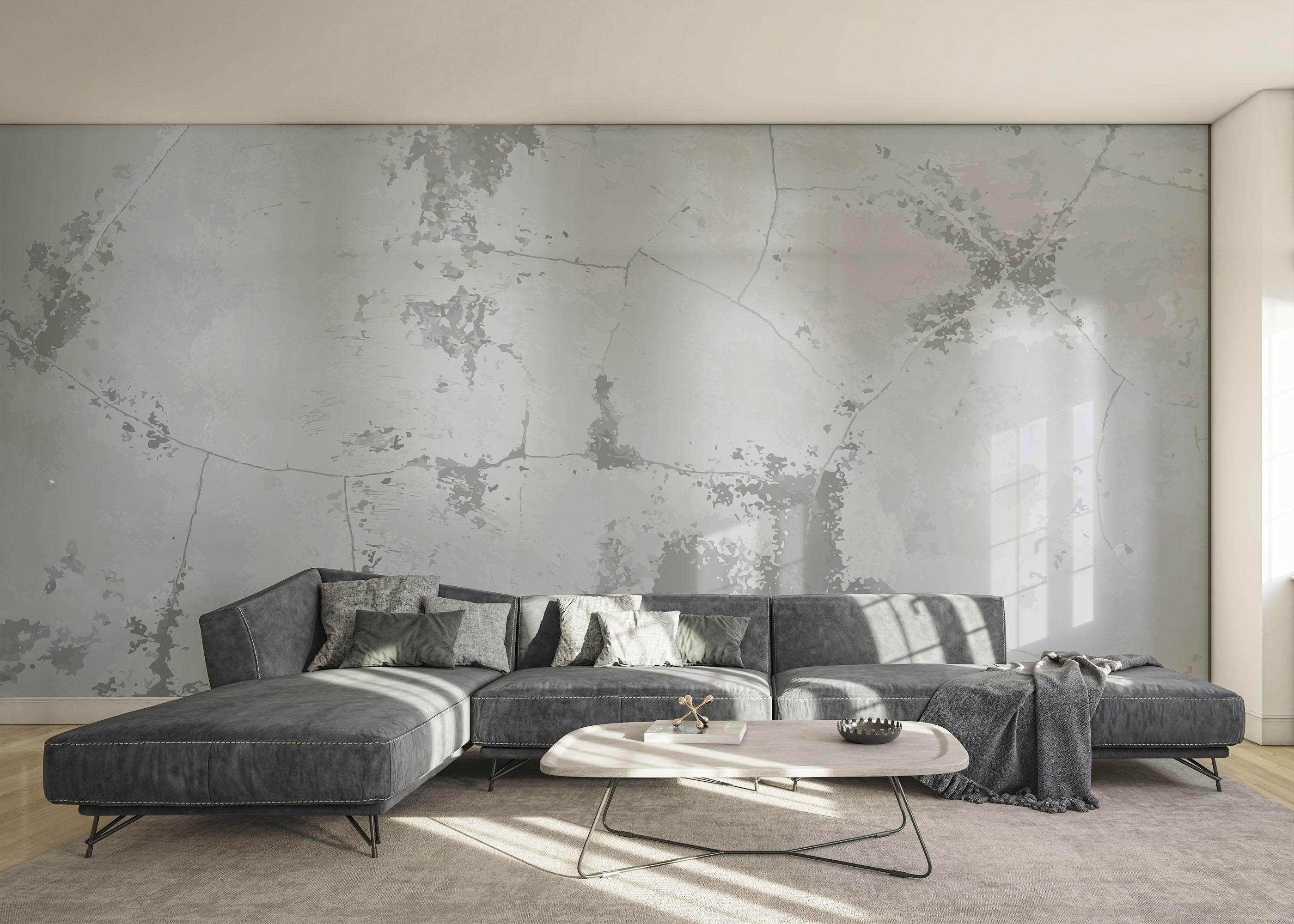 Fototapete Purple Light Concrete mockup 0