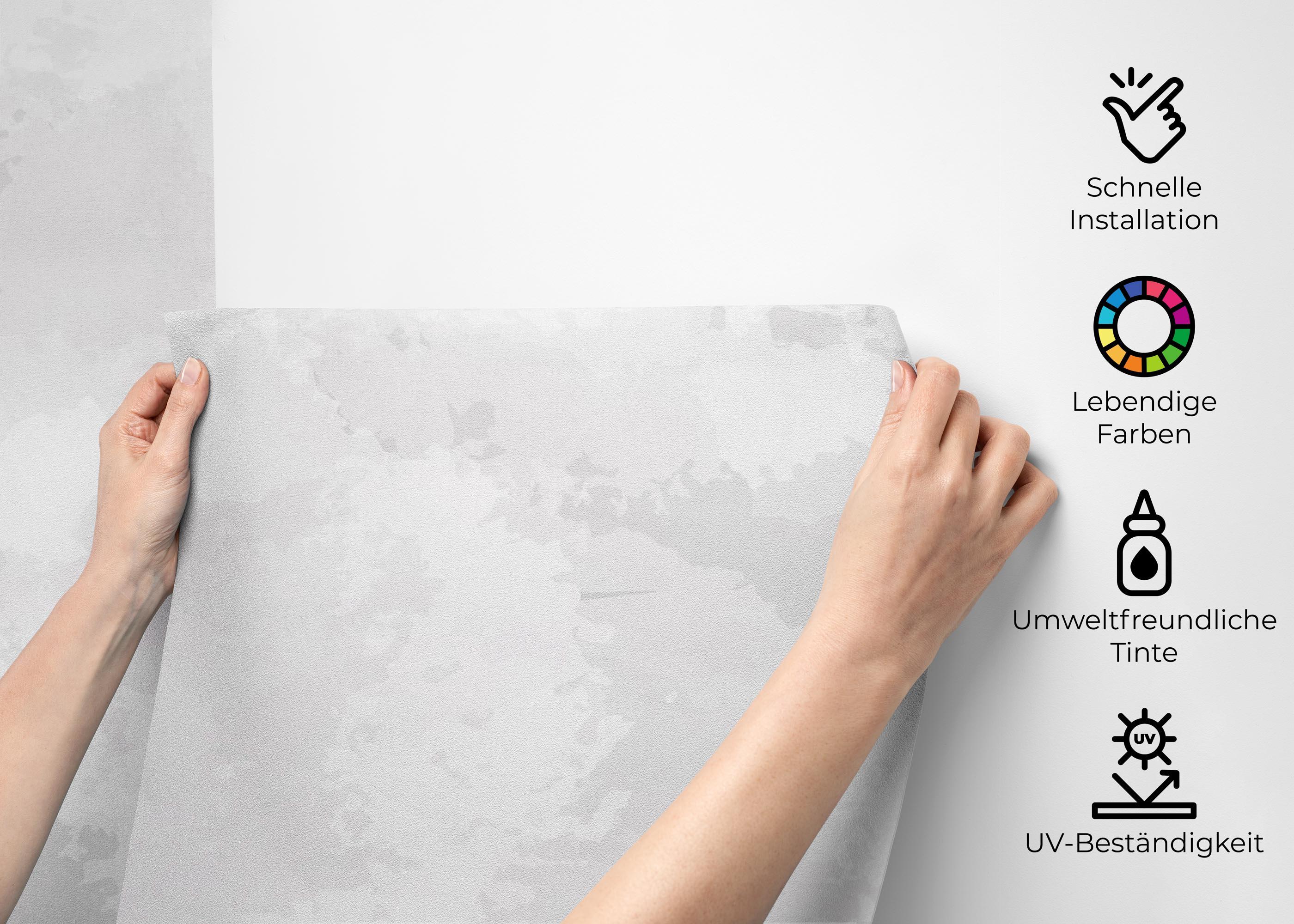 Fototapete Concrete Color Paint mockup 2