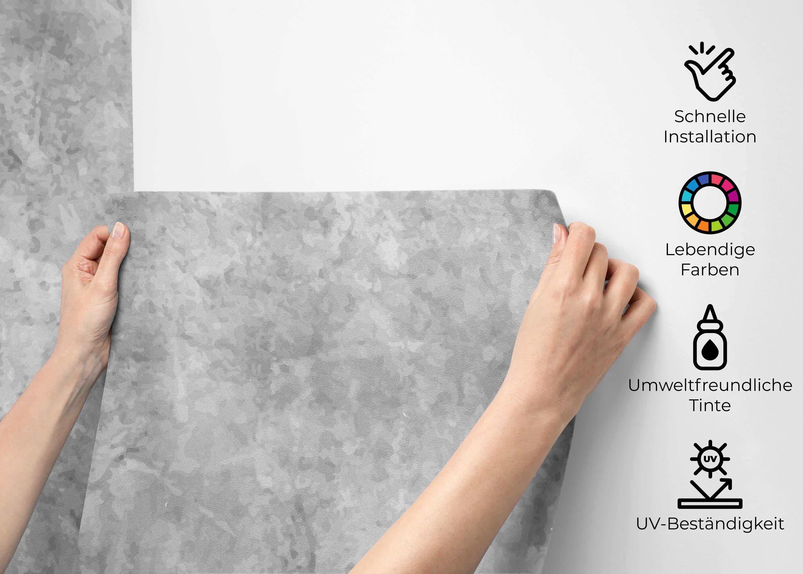 Fototapete Concrete Dark Shadow mockup 2