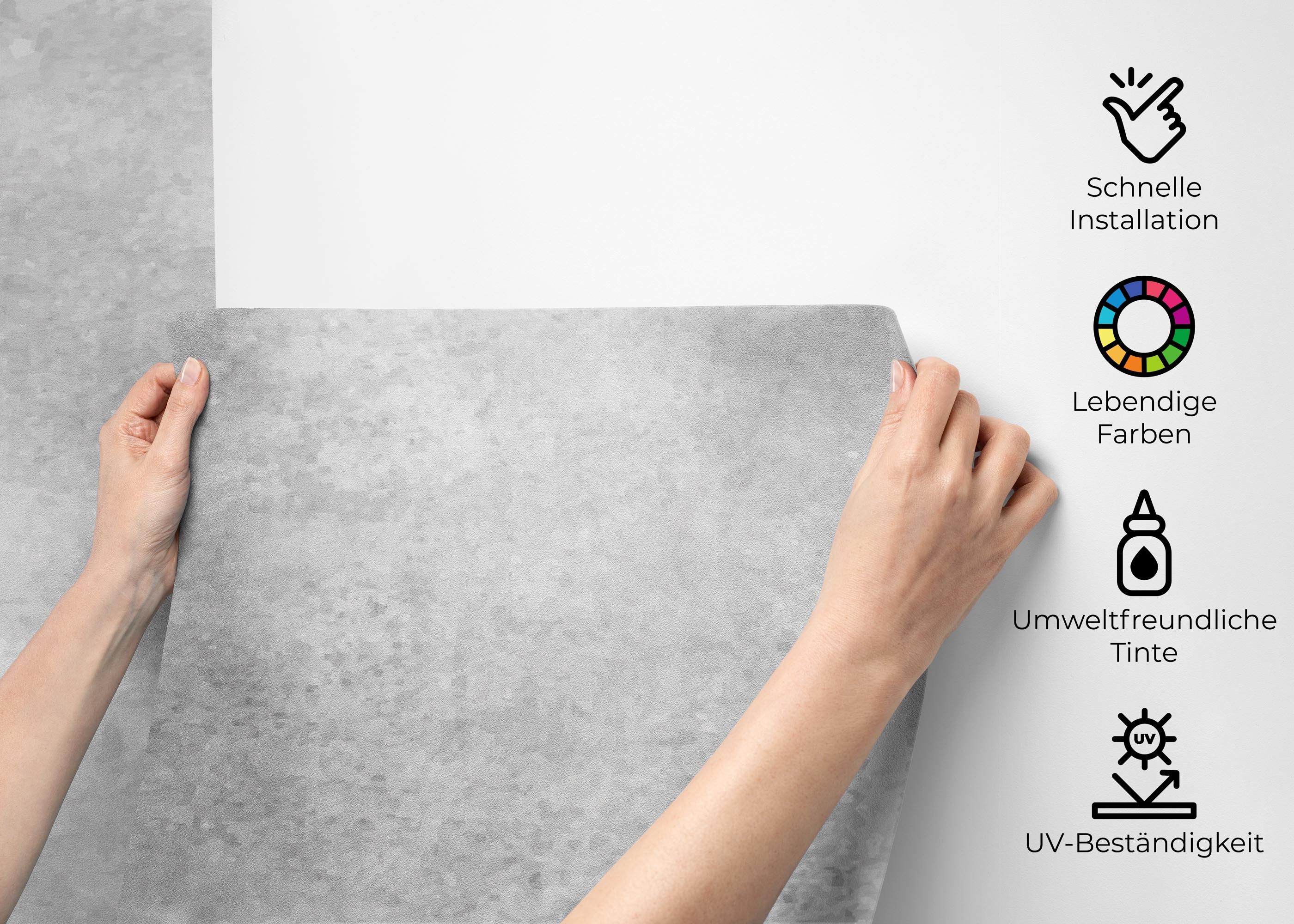 Finished Concrete Wall mockup 2