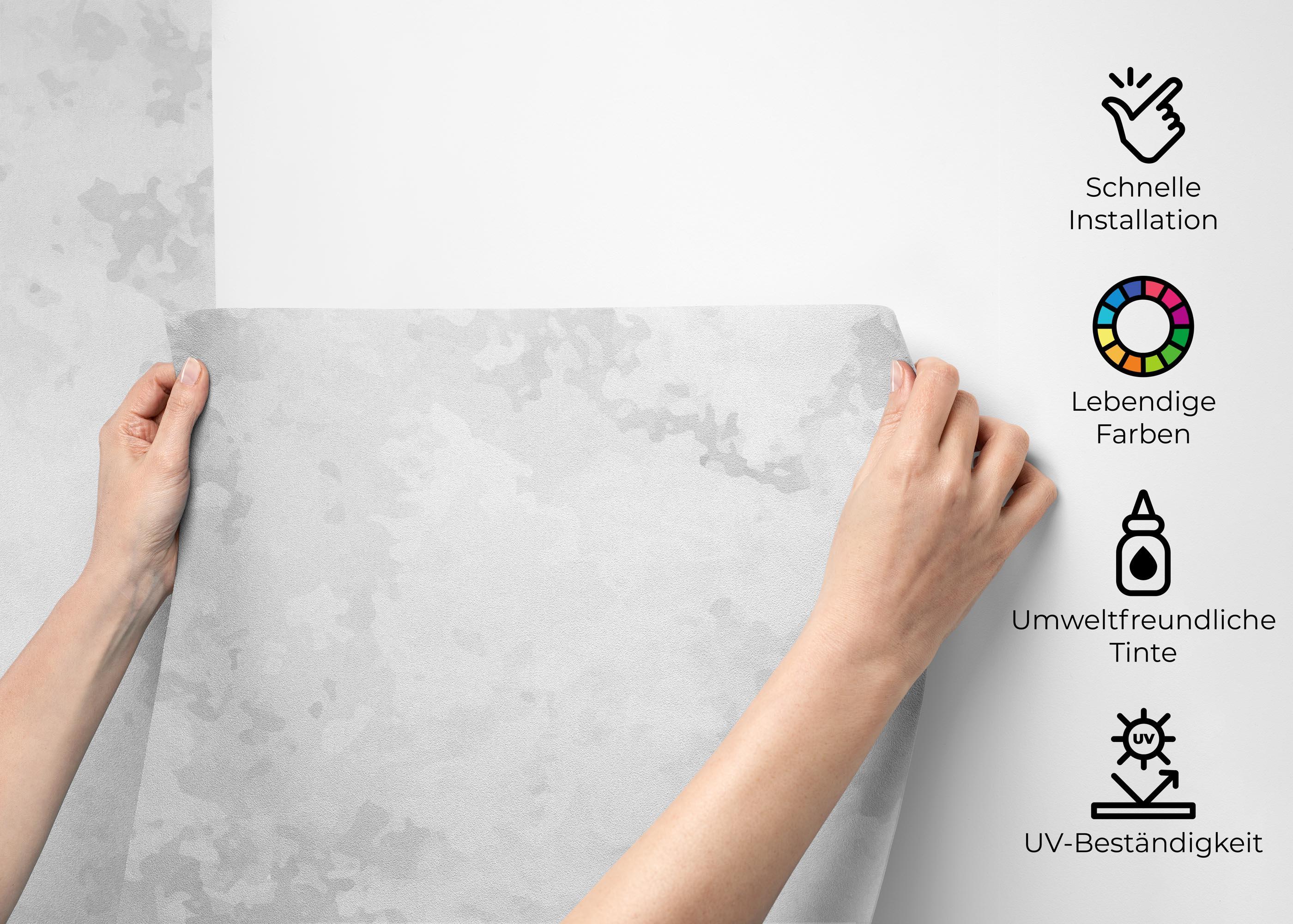 Fototapete Grey Concrete Wall mockup 2