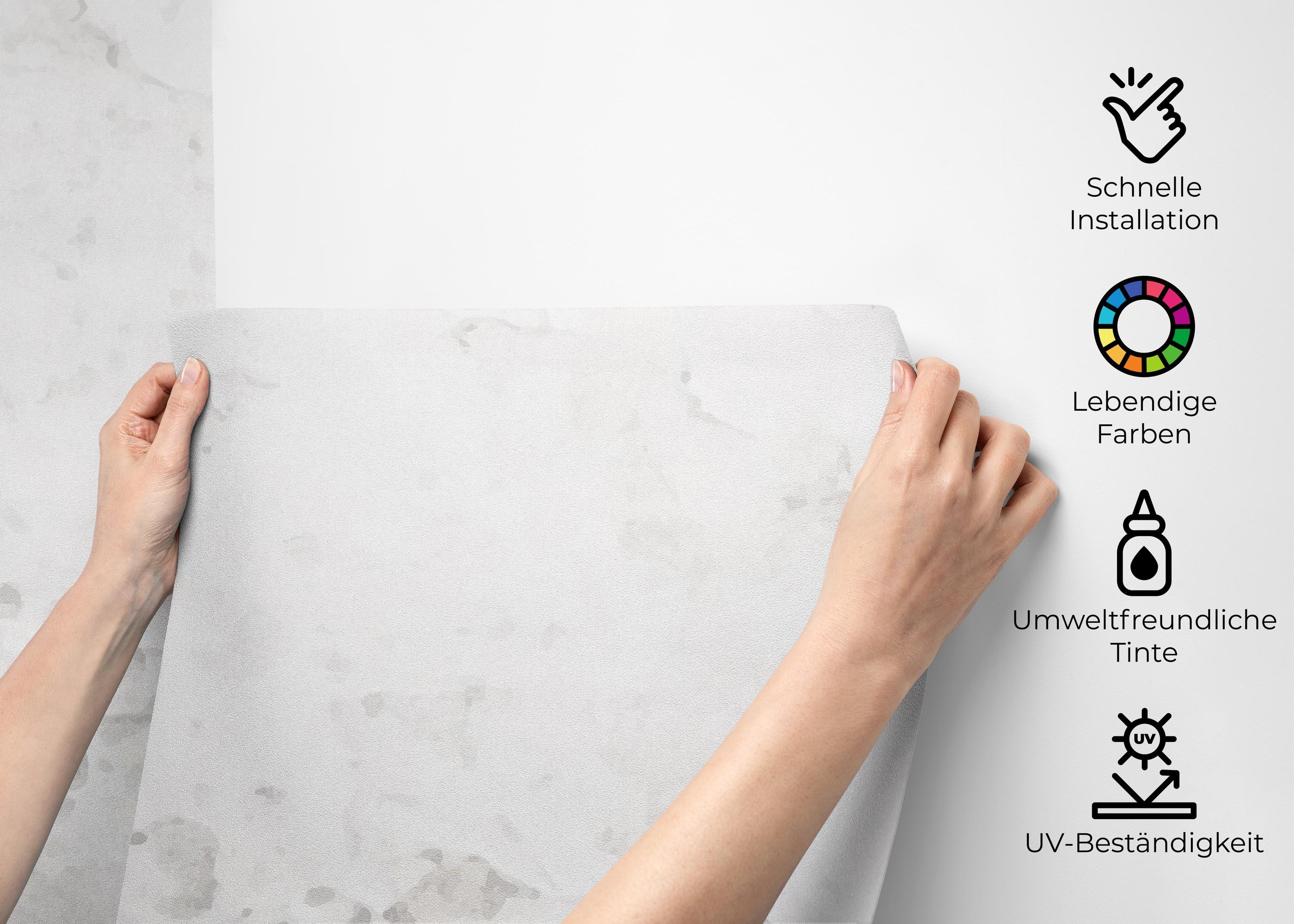 Fototapete Paper Concrete Wall mockup 2