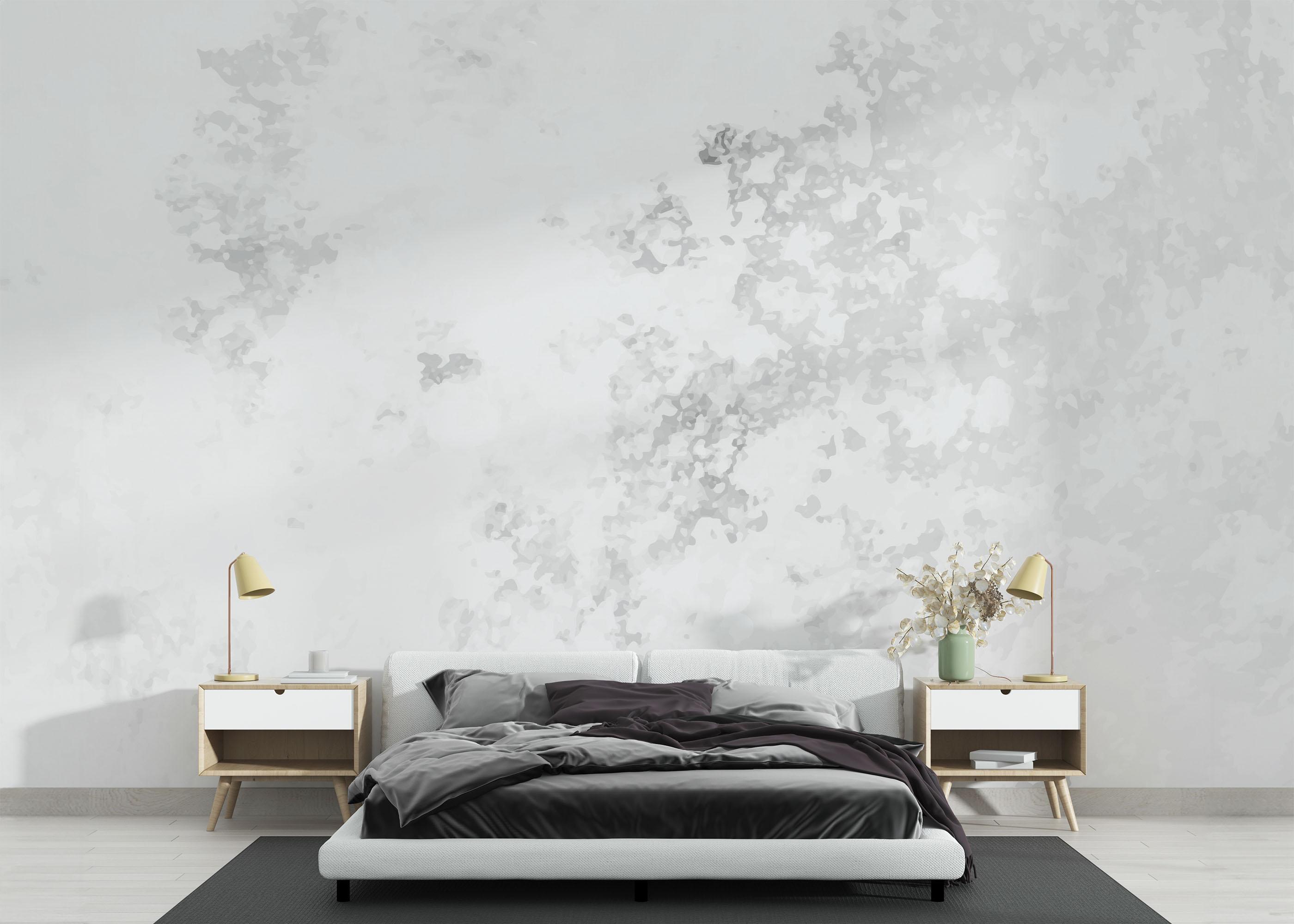 Fototapete Concrete Textured Wall mockup 3