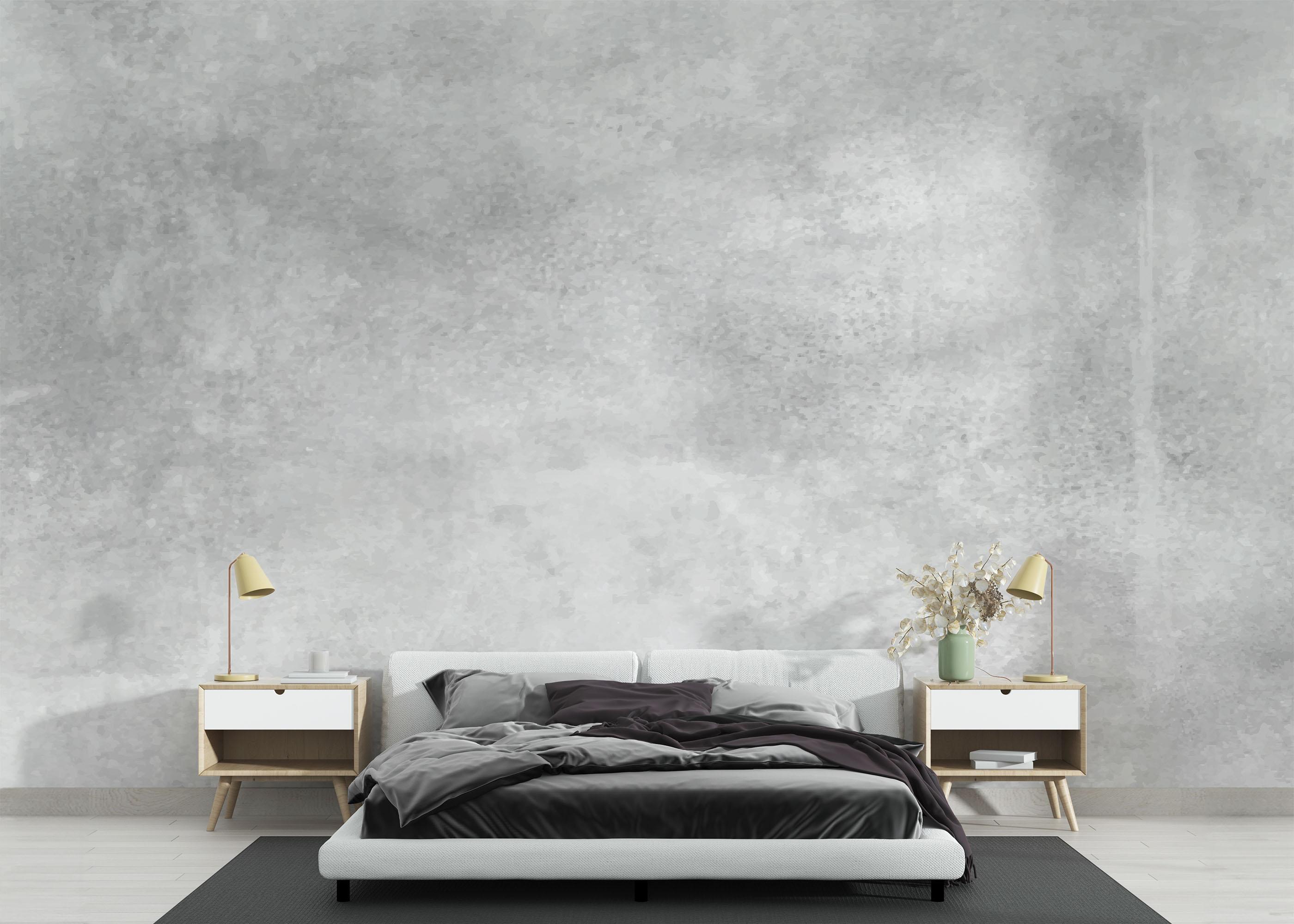 Fototapete Finished Concrete Wall mockup 3