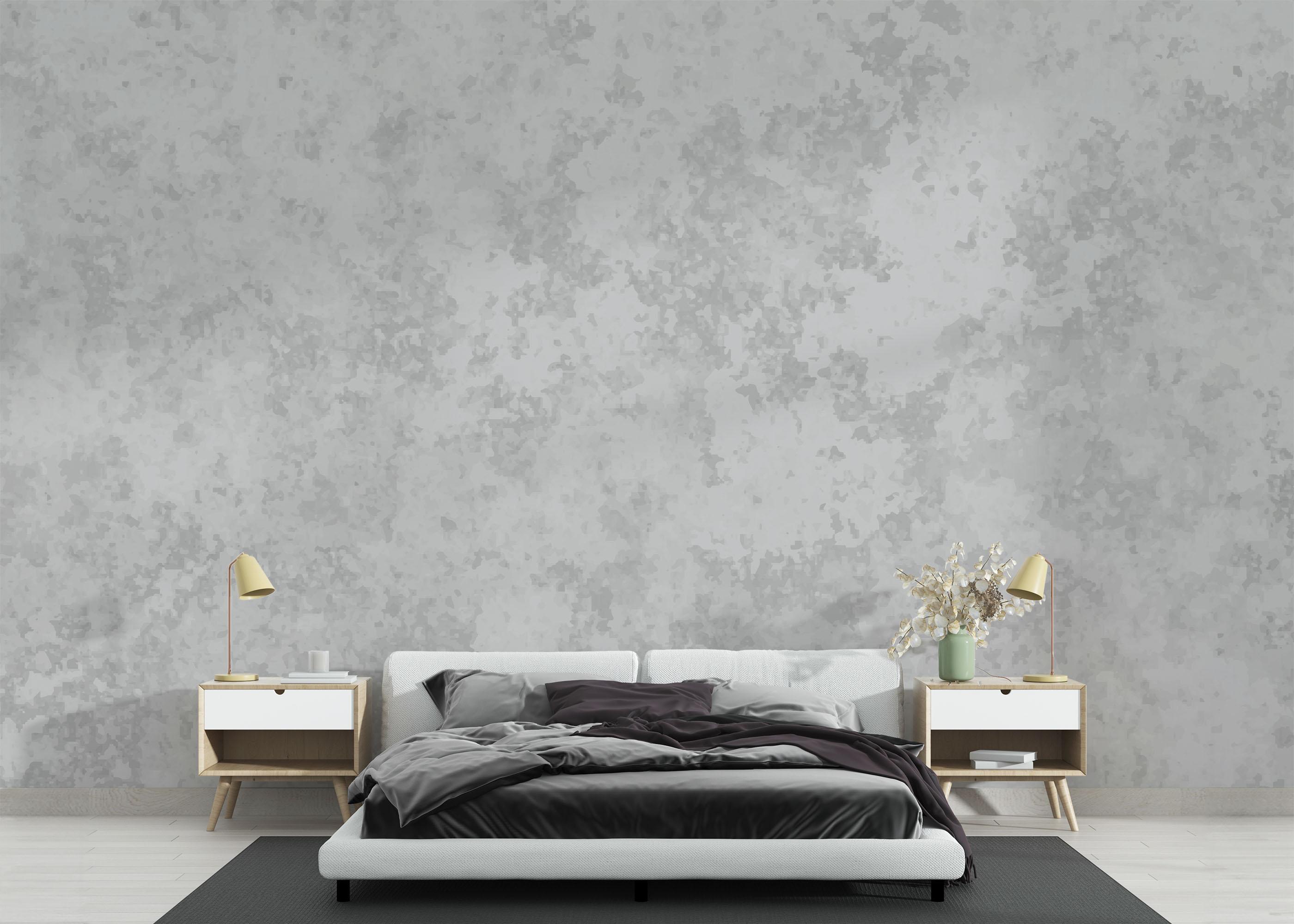 Fototapete Grey Simple Concrete mockup 3