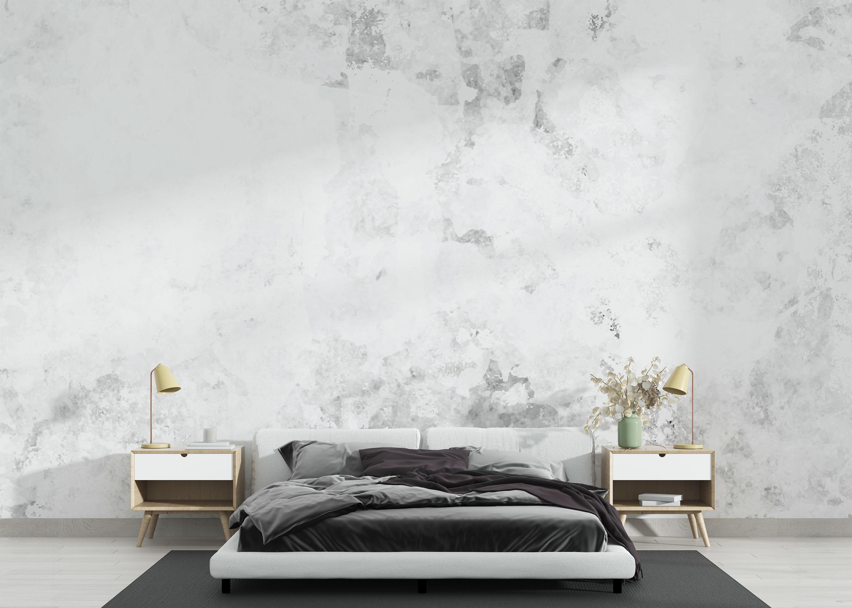 Fototapete Grey Wall Concrete mockup 3