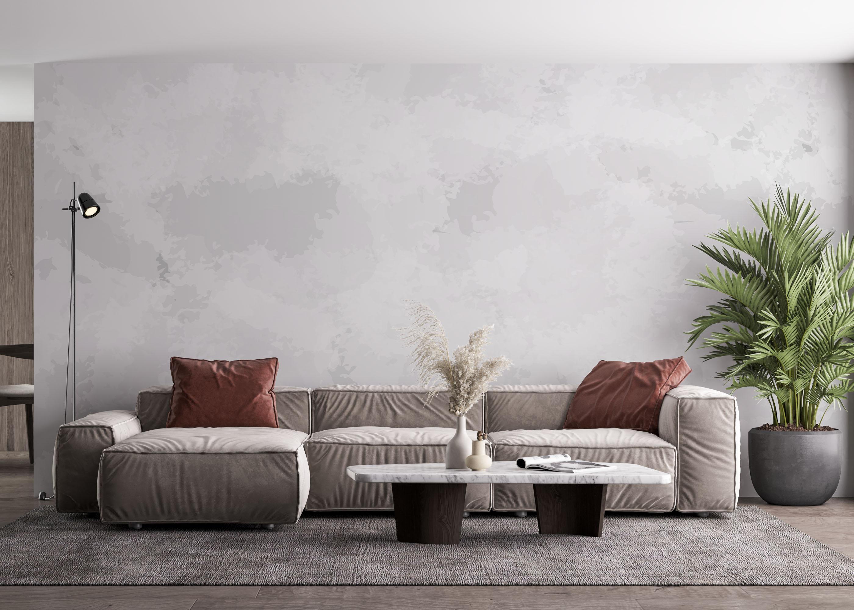 Fototapete Concrete Color Paint mockup 4