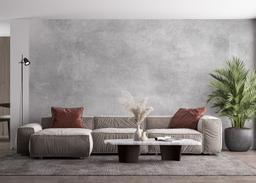 Finished Concrete Wall mockup 4