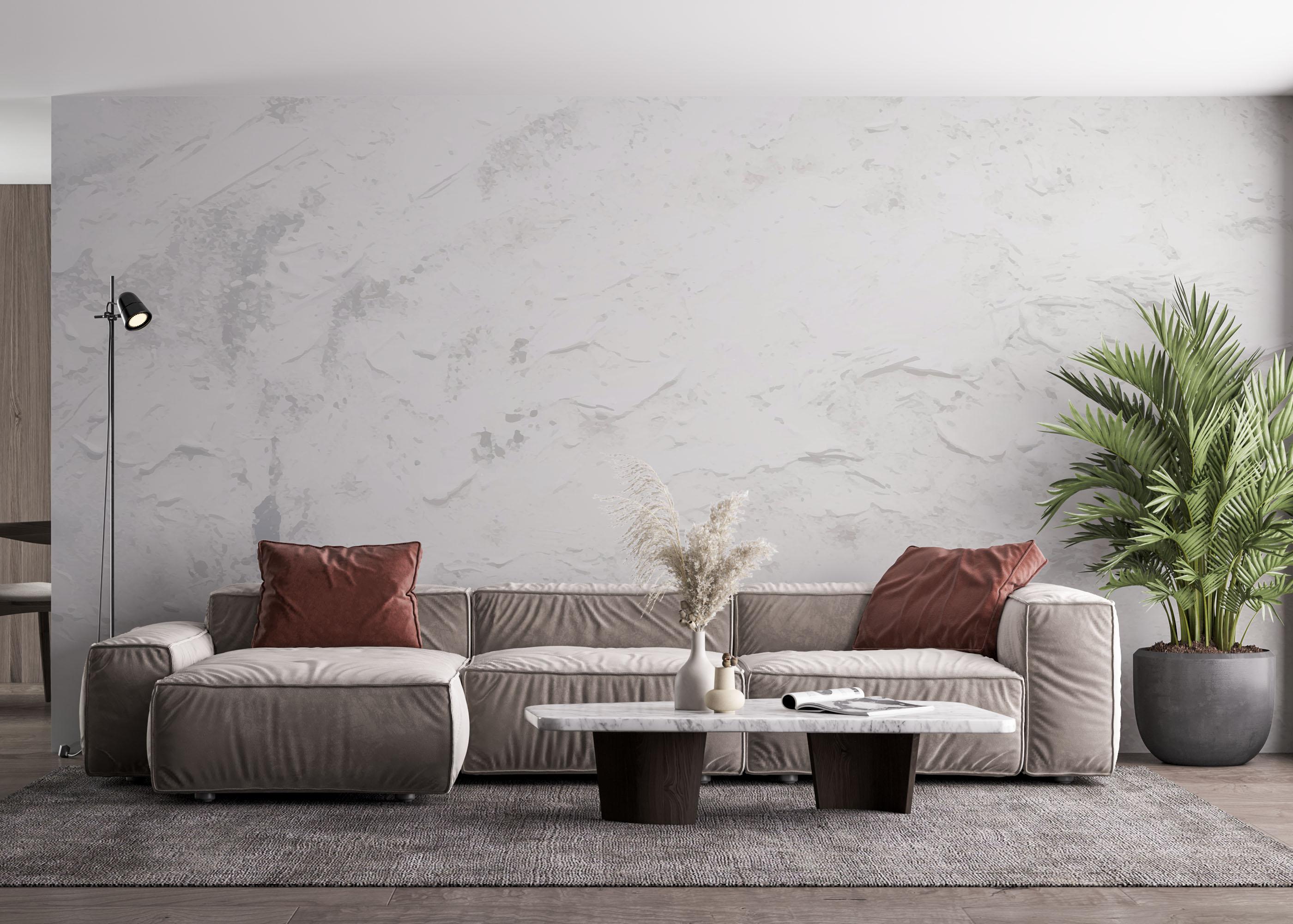 Fototapete Grey Shades Concrete mockup 4