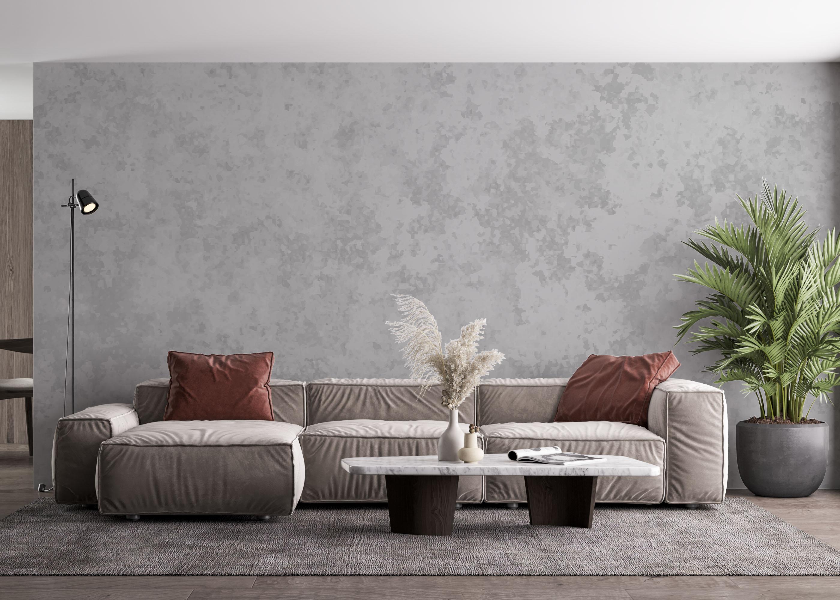 Fototapete Grey Simple Concrete mockup 4