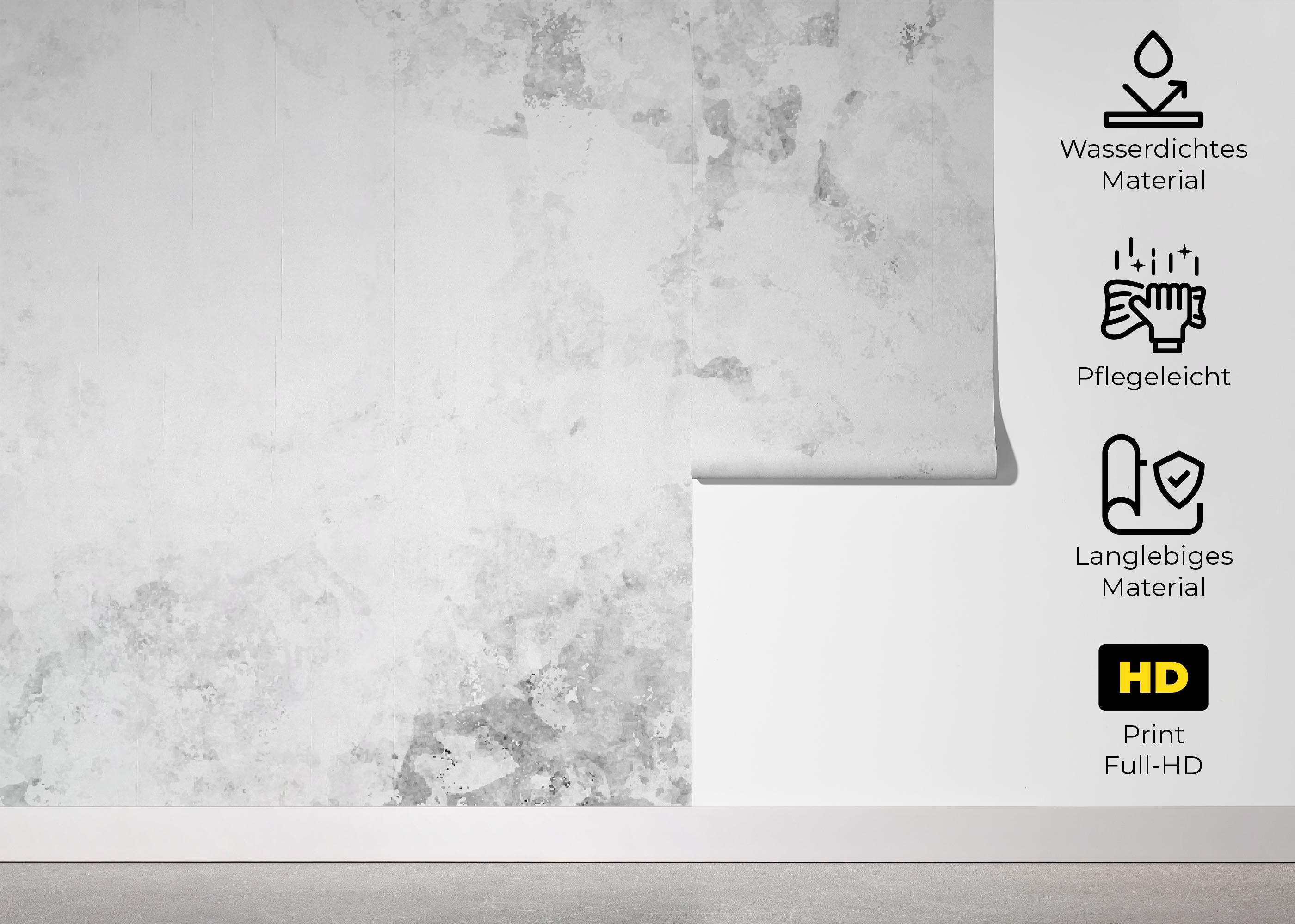 Fototapete Grey Wall Concrete mockup 5