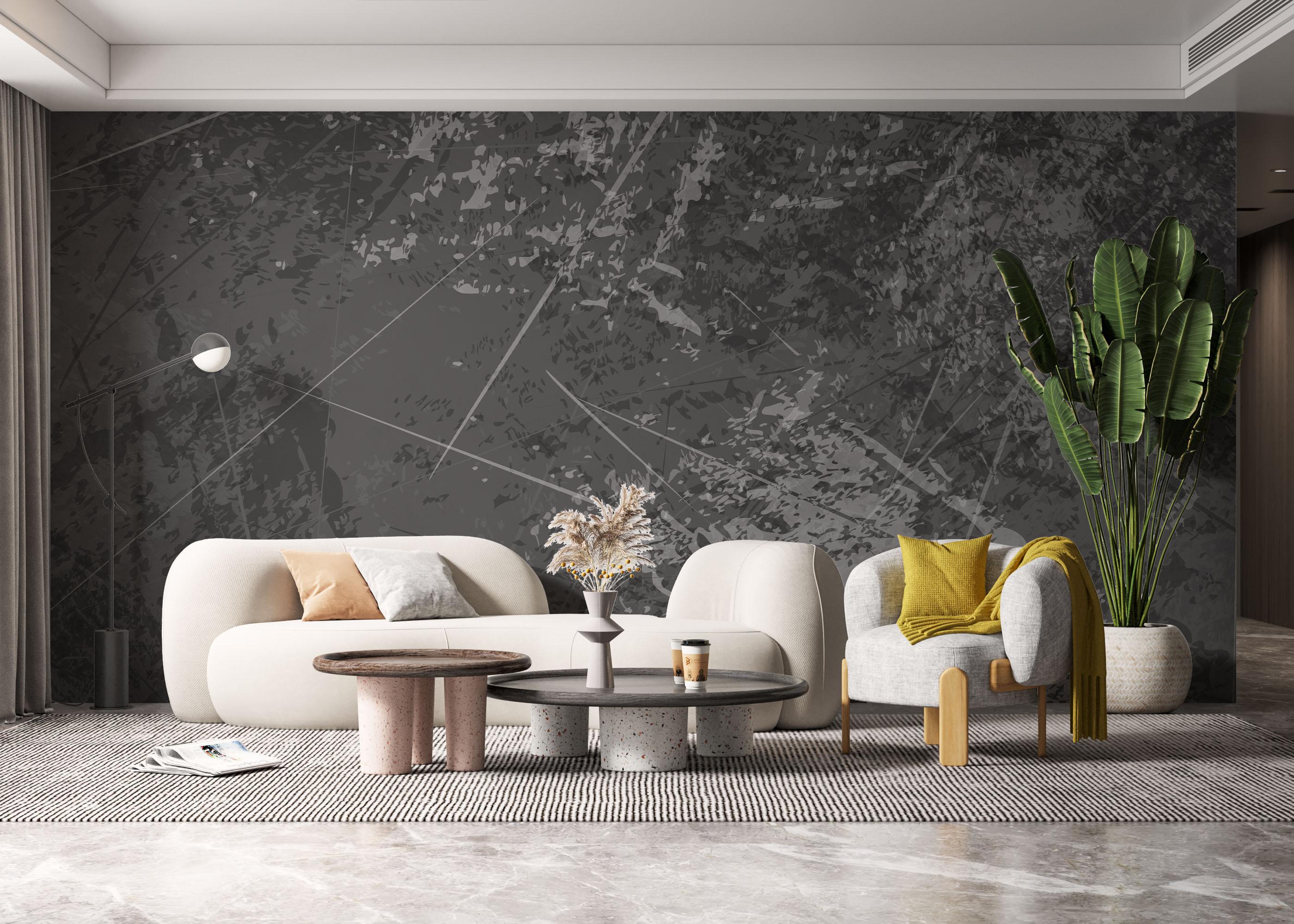 Fototapete Dark Texture Concrete mockup 6