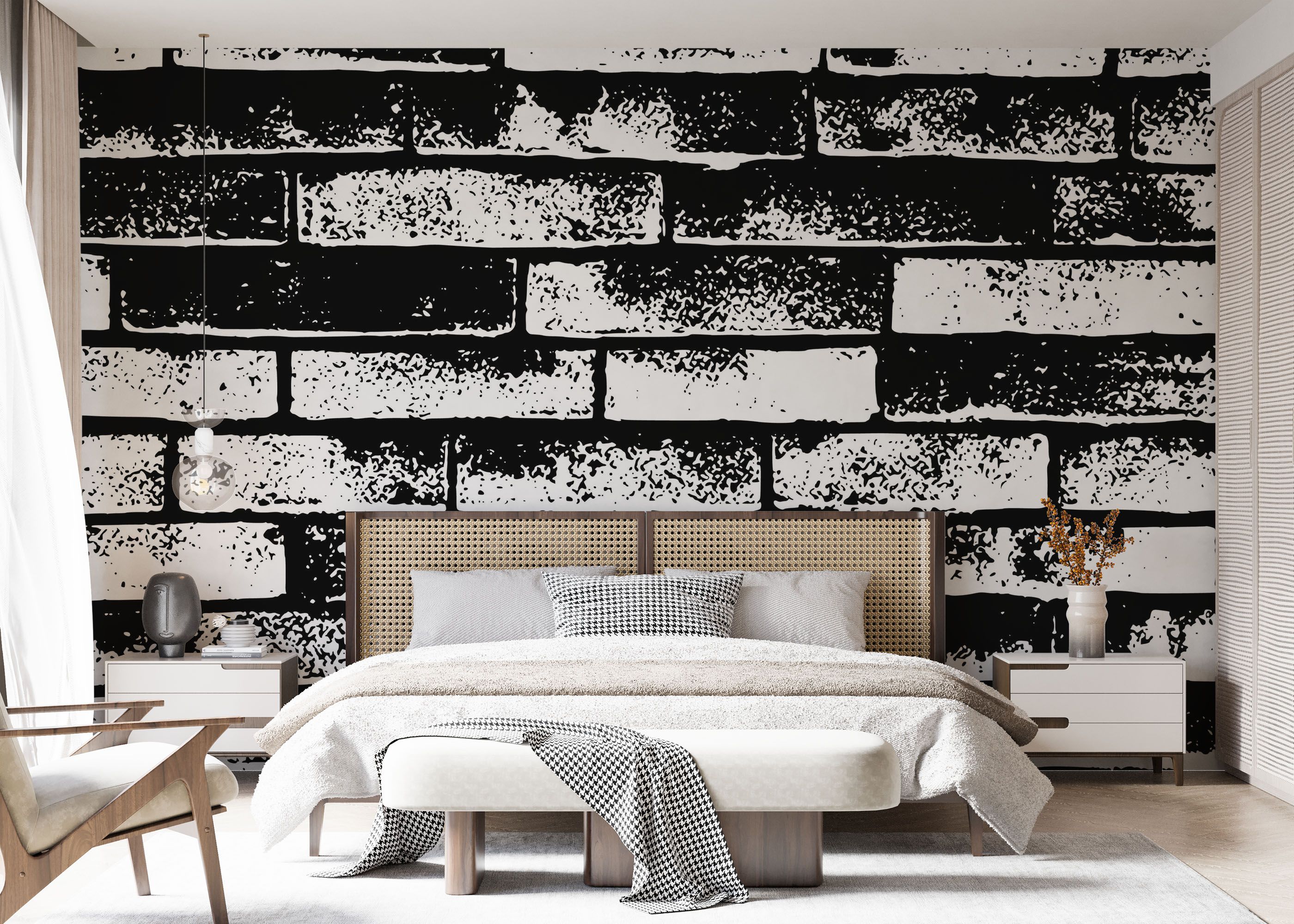 Brick Black Spray mockup 7