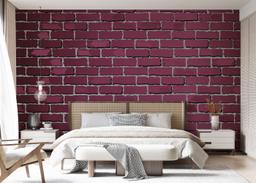 Burgundy Color Brick mockup 7