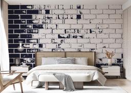 Dark Blue Brick mockup 7