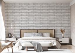 Grey Brick Wall mockup 7