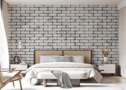 Light Brick Grey Wall mockup 7