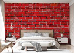 Red Color Brick mockup 7