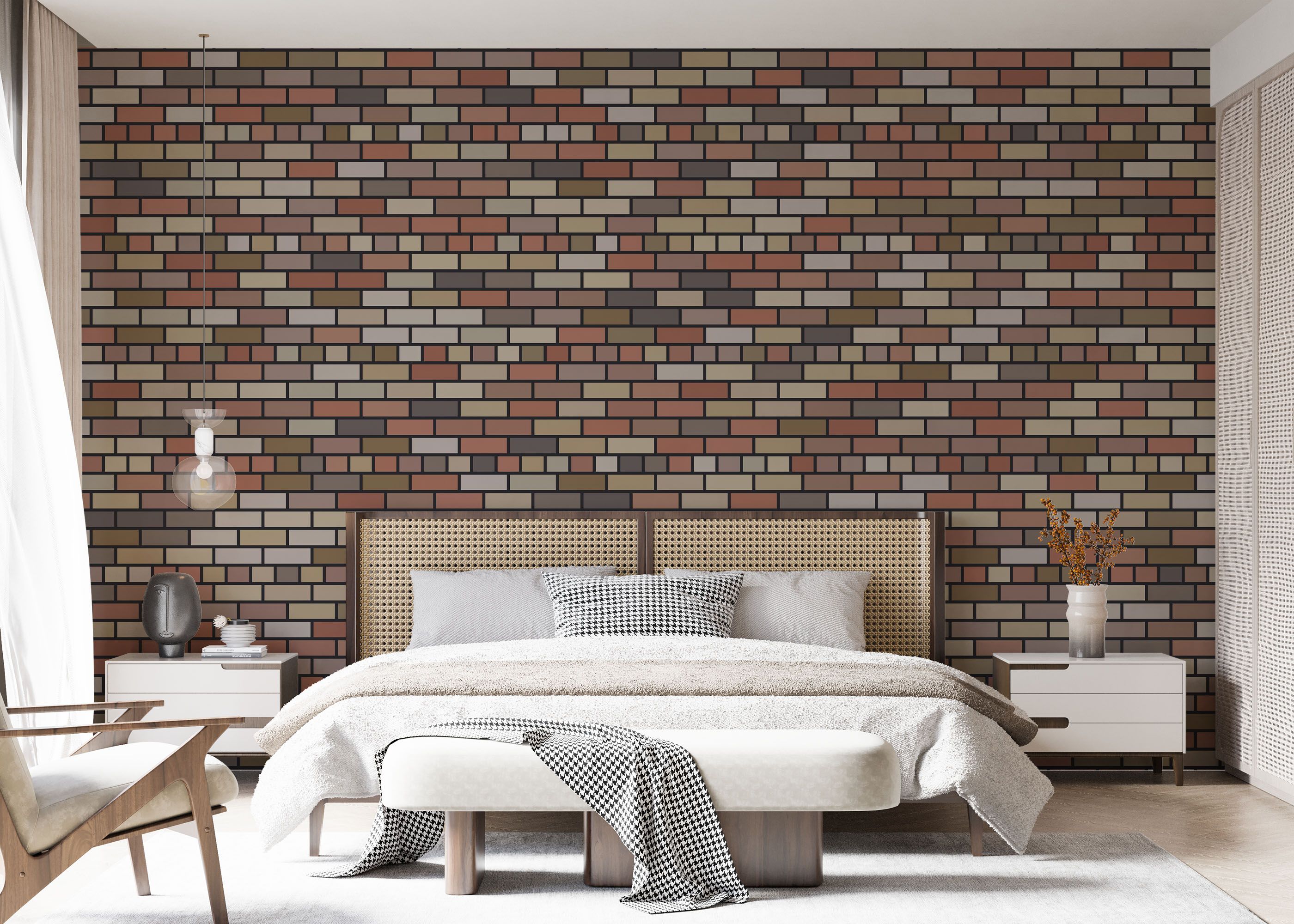 Small Brown Brick mockup 7