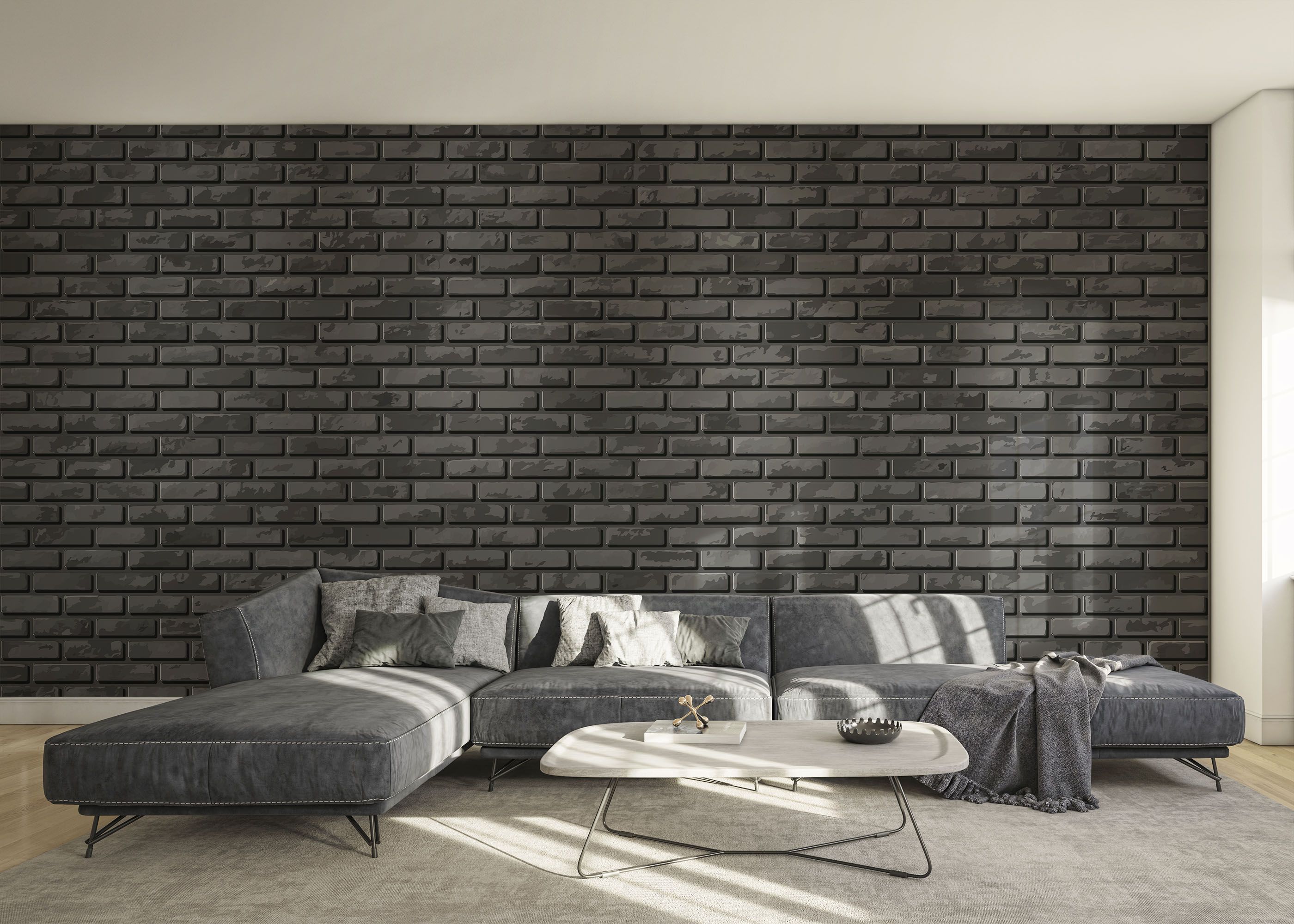 Brick Cool Black mockup 0