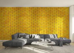 Gold Color Brick mockup 0