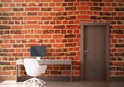 Cool Orange Brick mockup 1