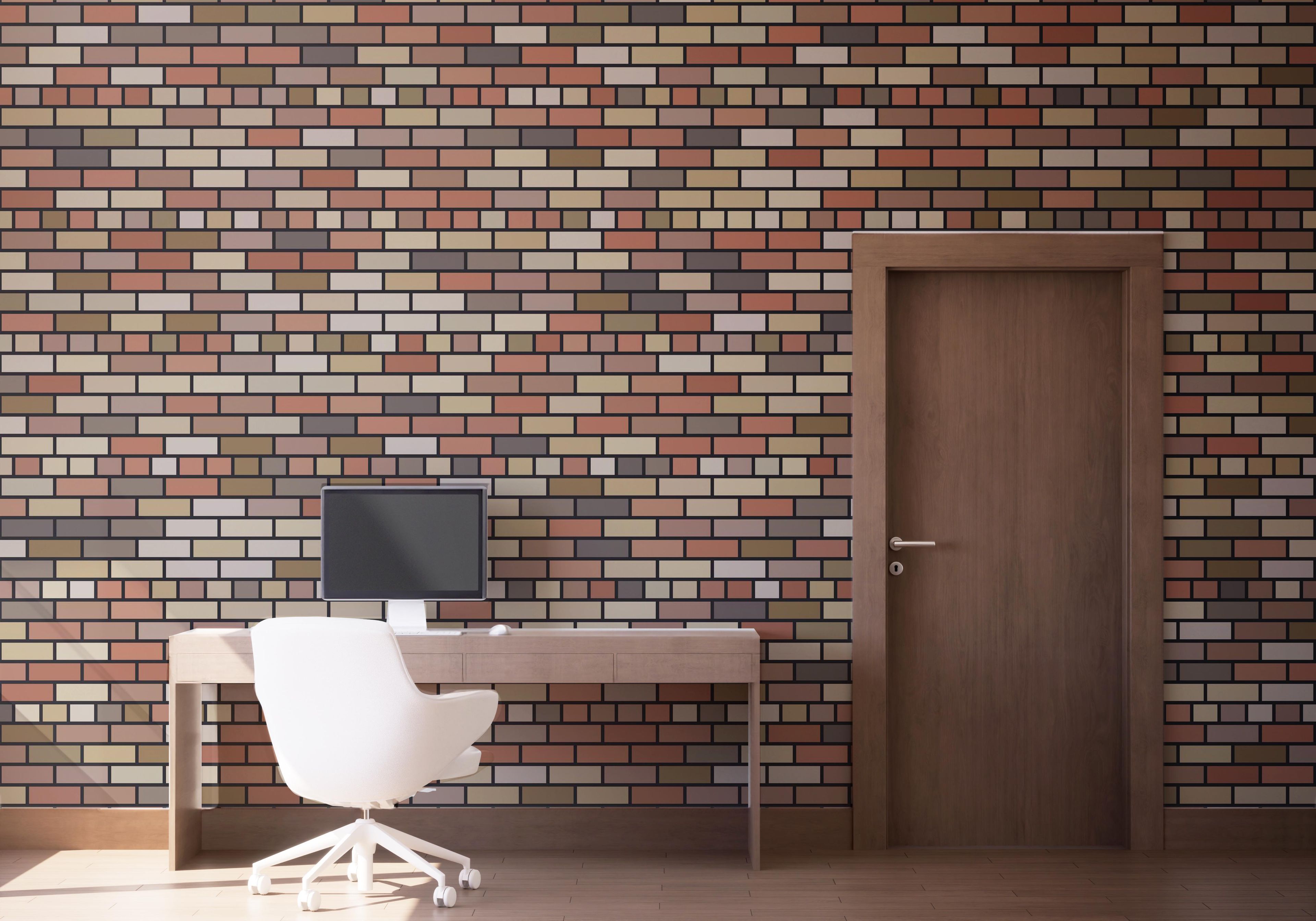 Small Brown Brick mockup 1