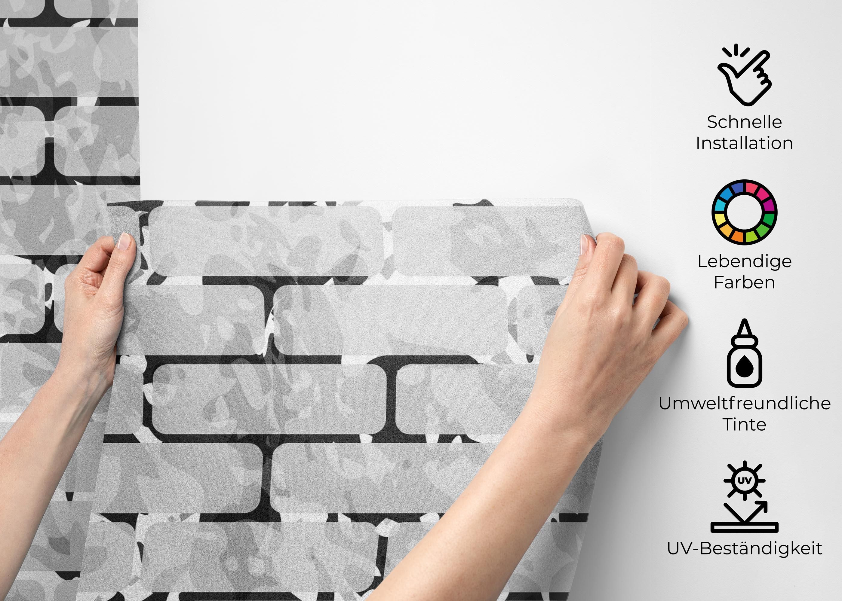 Black Line Brick mockup 2