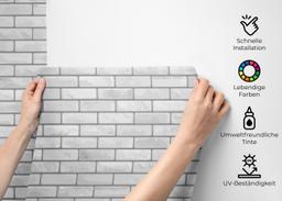 Grey Brick Wall mockup 2