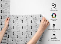 Light Brick Grey Wall mockup 2