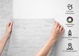 Light White Brick mockup 2