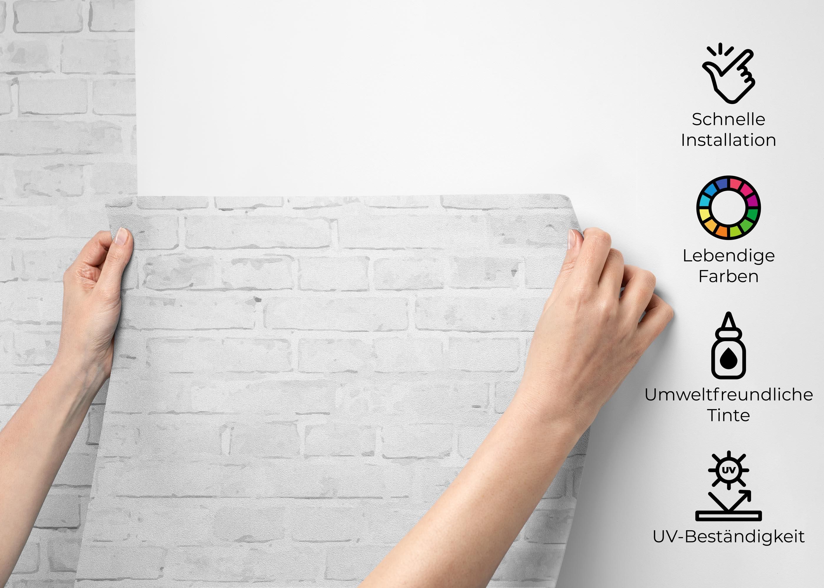 Light White Brick mockup 2