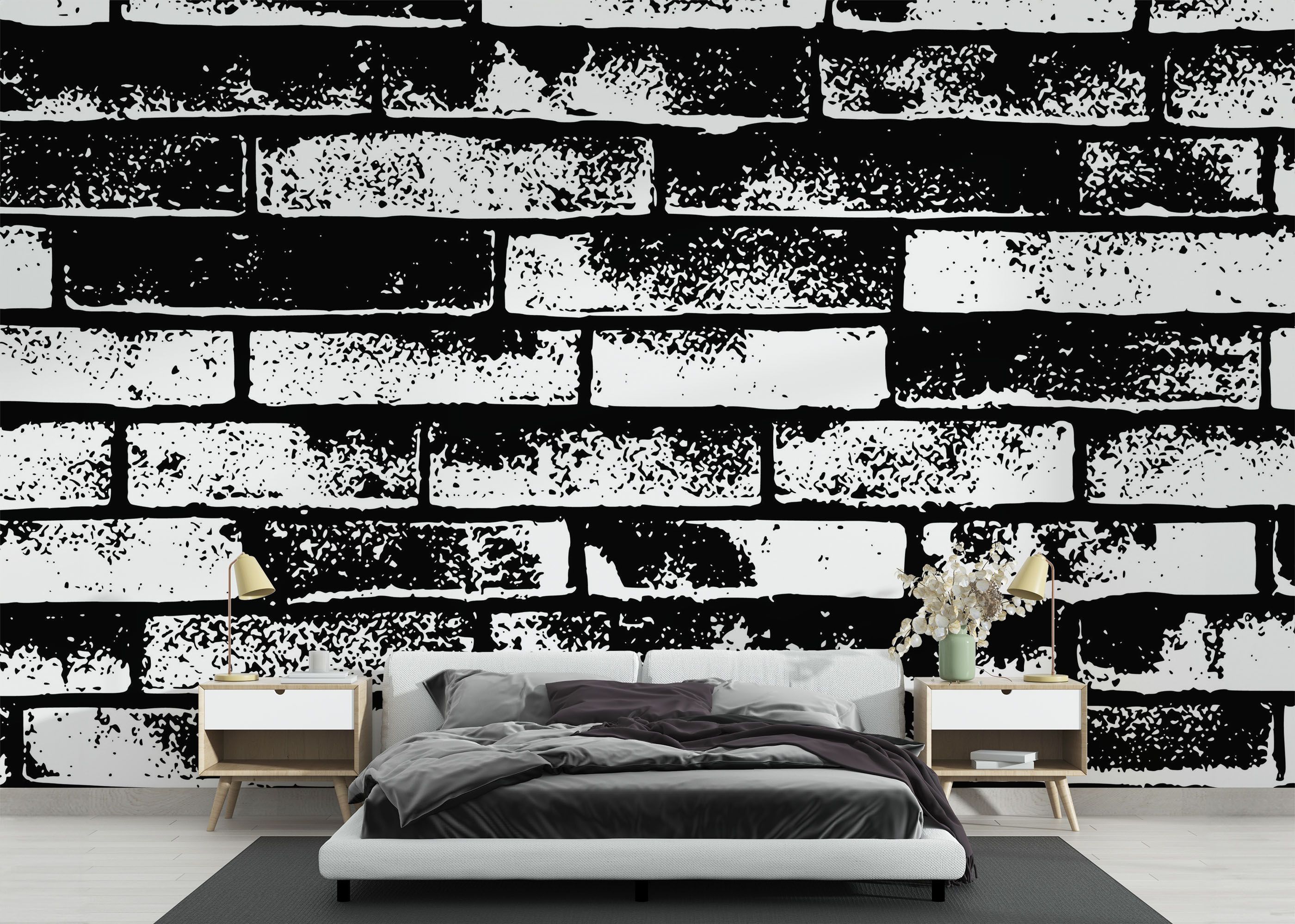 Brick Black Spray mockup 3